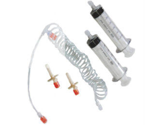 MRI injector syringe